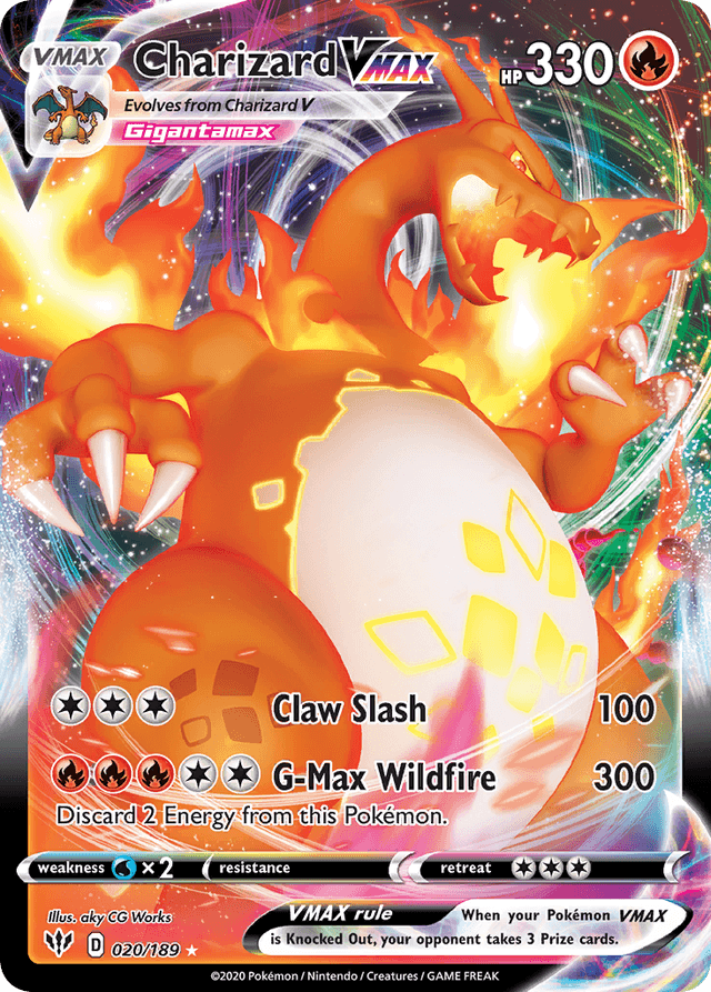 Charizard VMAX card